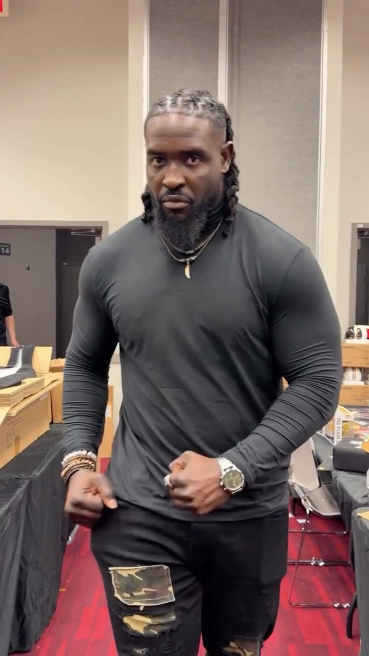 Yeah… that was NOT the guy to mess with 😭💀

Oba Femi vs Brock Lesnar. Night 2. ON the ESPN App with an ESPN Unlimited plan. #wwe