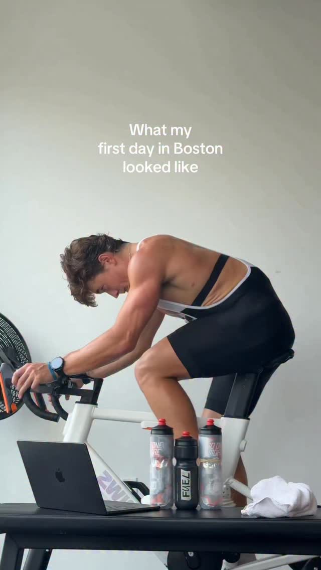 Boston Marathon weekend off to a great start with the @whoop team!!