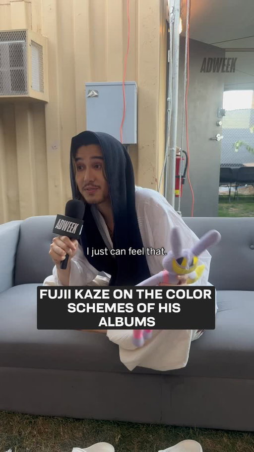 @fujiikaze’s albums move visually from black and white to color to sepia, reflecting different stages of his artistic journey.

Ahead of his @coachella performance this weekend, he discussed these choices with ADWEEK. ☺️