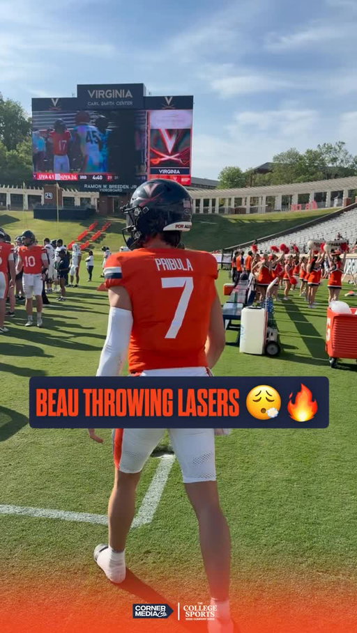 QB1 looks dialed 🎯

•
•
•
•
#Virginia #UVA #Hoos #Wahoos #Explore