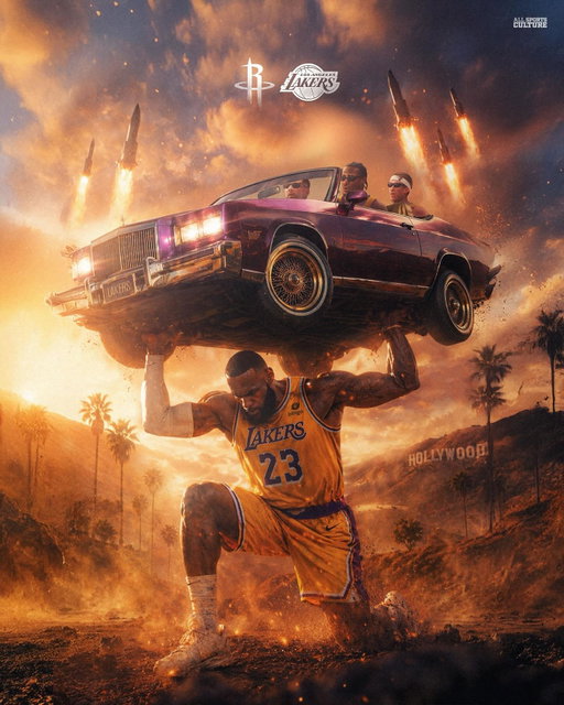 Does the king have enough left in the tank to carry the Lakers to round two ⁉️

Drop your series prediction in the comments and follow @allsportsculture for more playoff designs 🔥