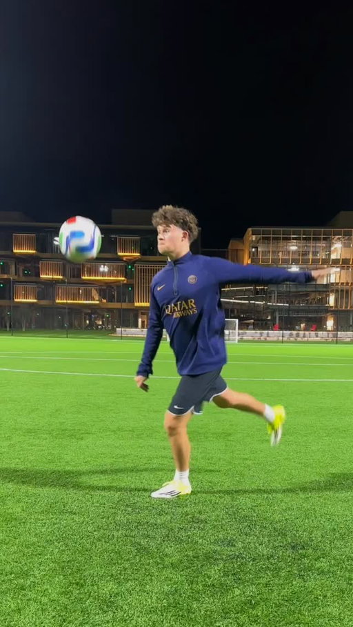 Rate the touch #football #soccer #footy #skills