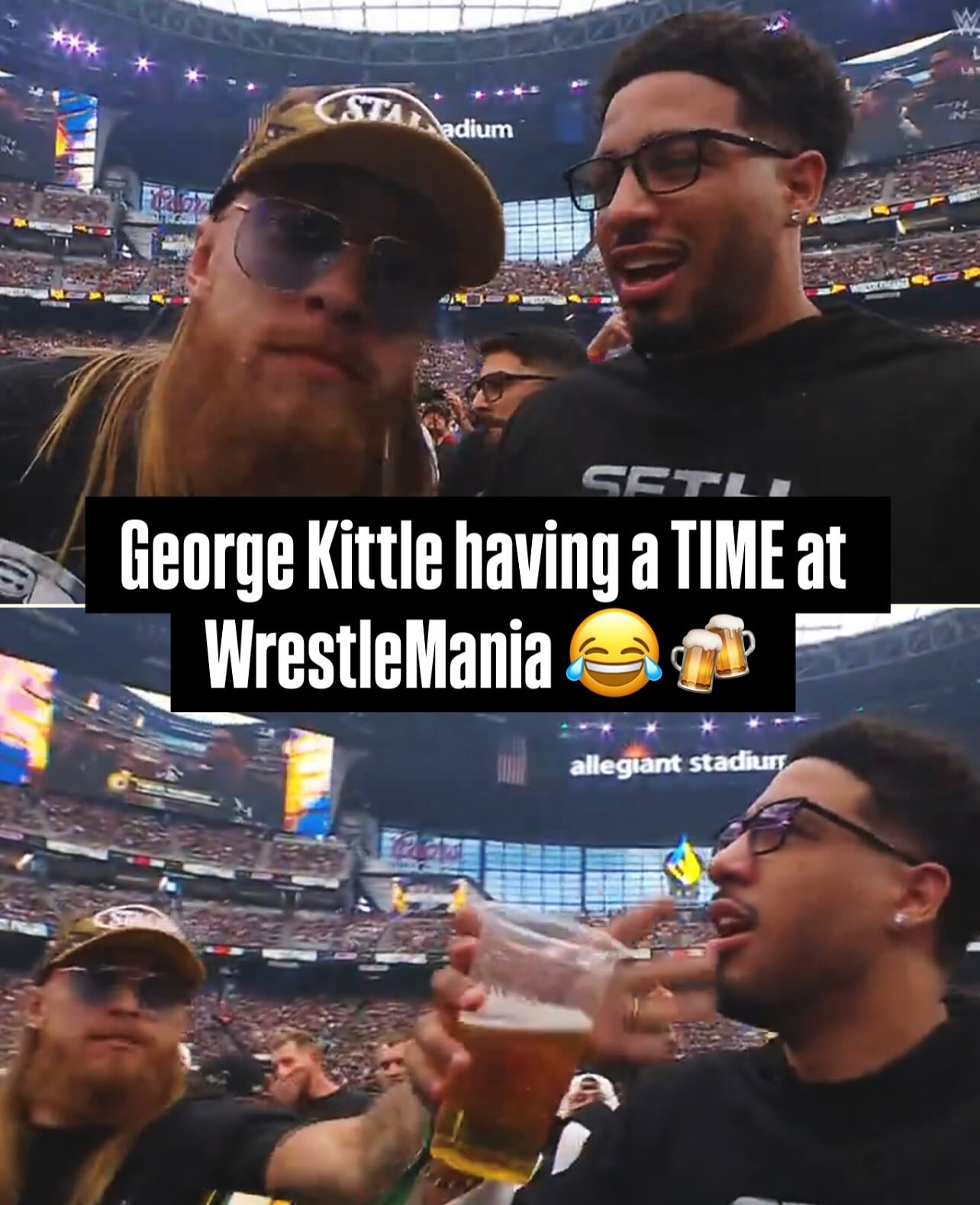 George Kittle really snatched Tyrese Haliburton’s beer 😭

(via @espn)