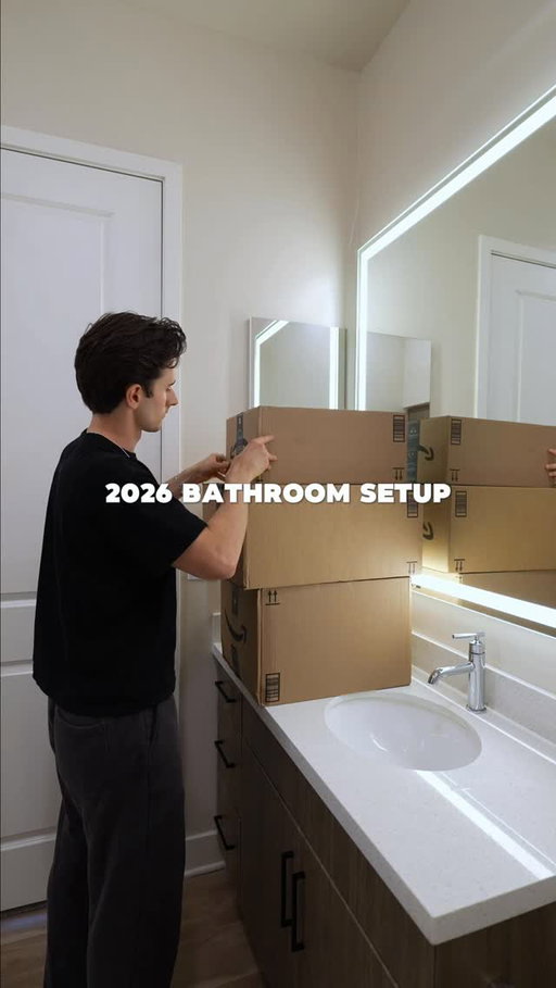 2026 spa bathroom setup

#bathroom #interiordesign #showeressentials #amazonfinds