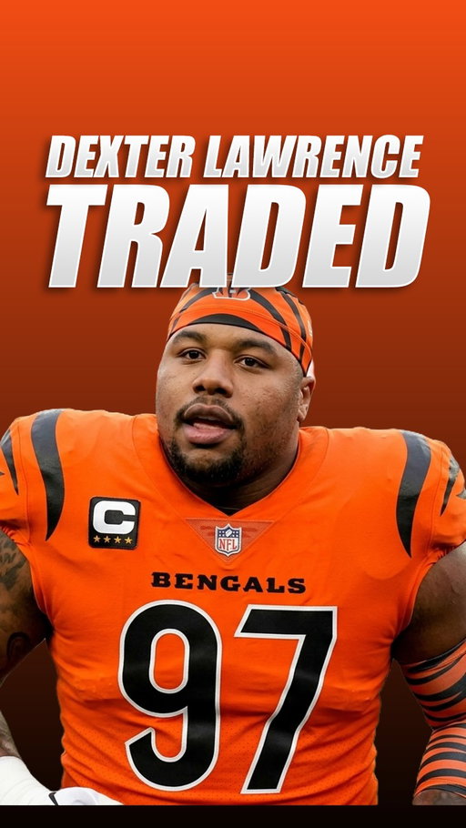 Dexter Lawrence has been TRADED to the Bengals in exchange for the 10th overall pick in the Draft 😱 #nfldraft #bengals #giants #nfl #football