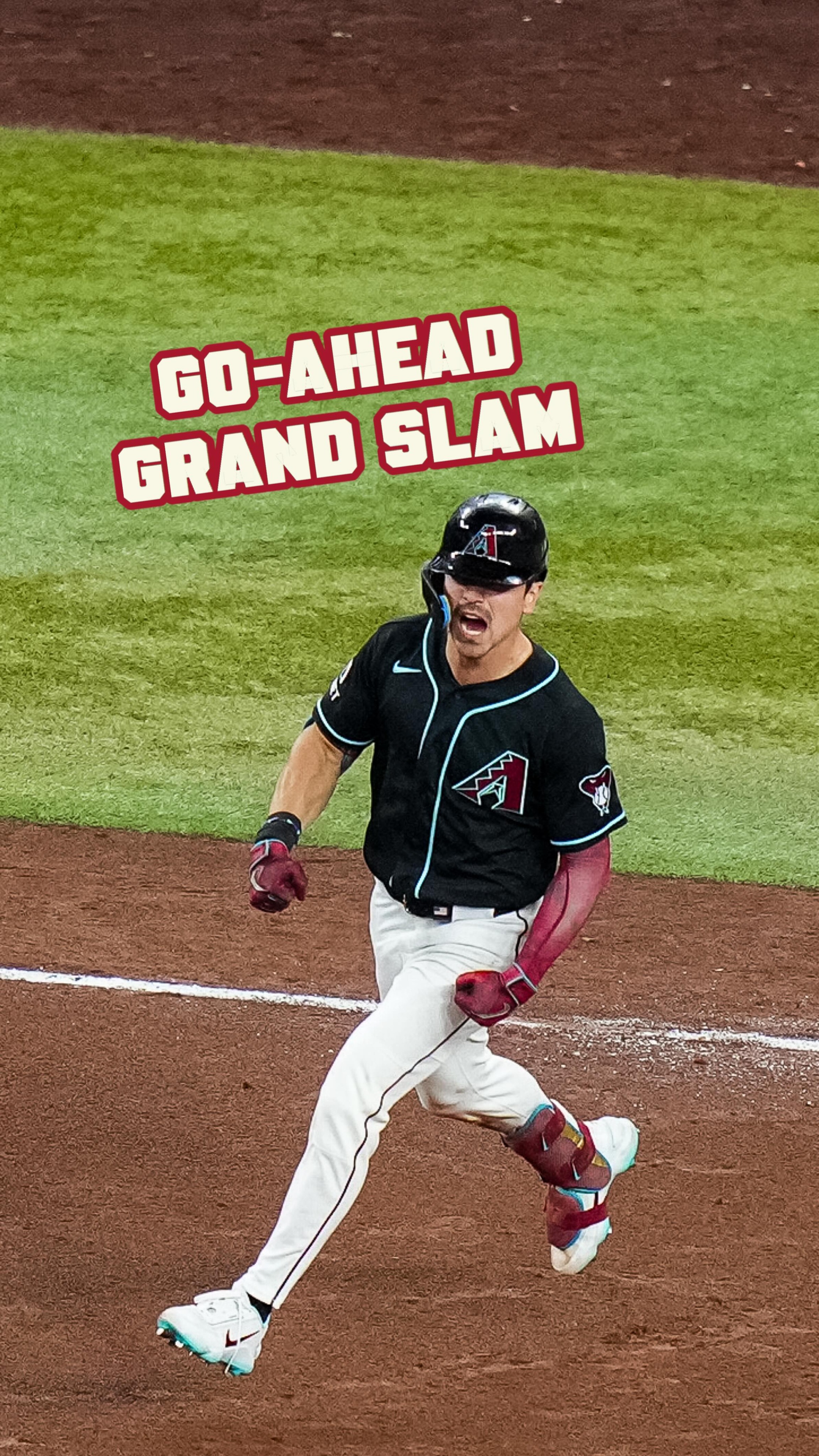 CORBIN CARROLL GO-AHEAD GRAND SLAM