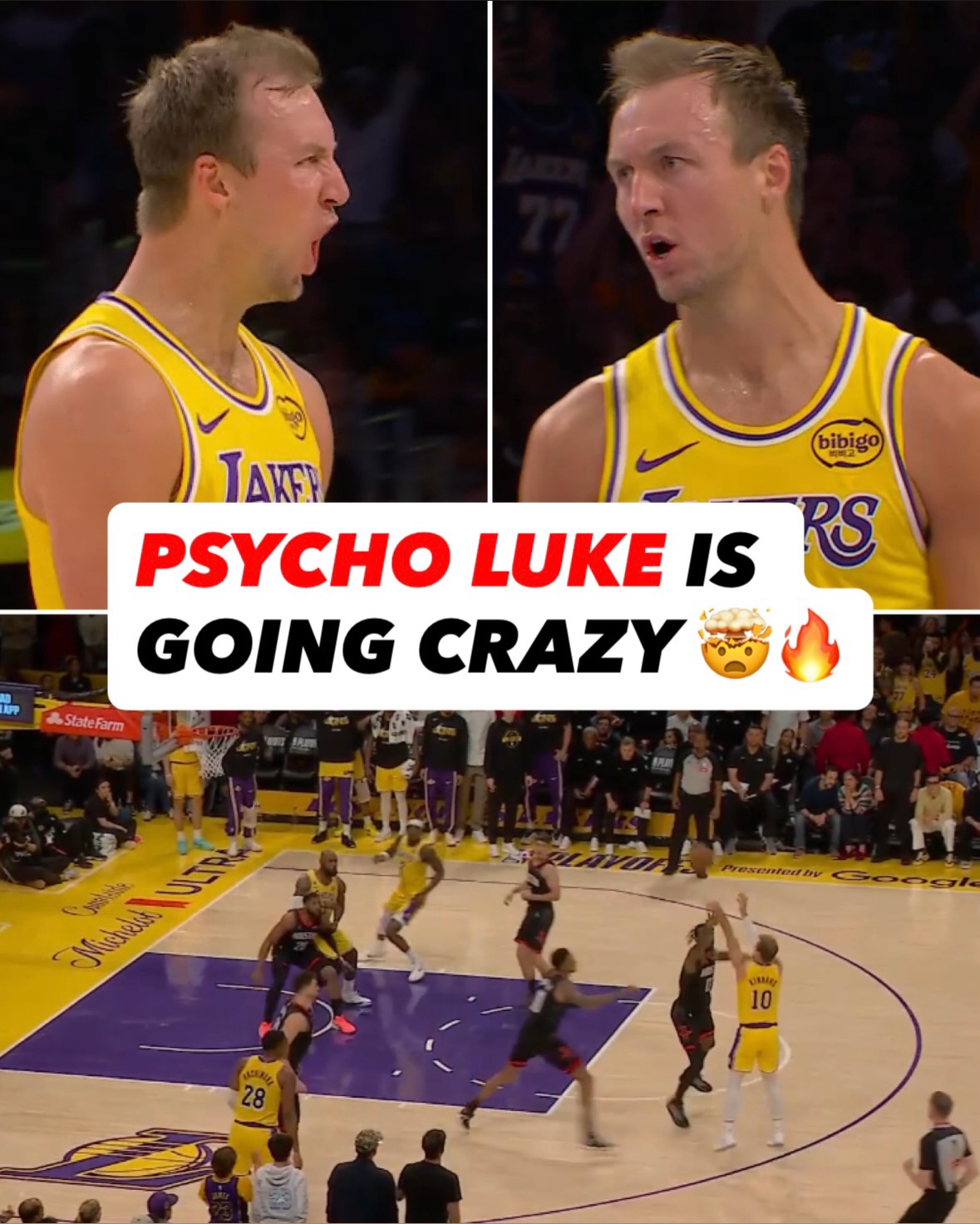 THANK YOU BASKETBALL GODS FOR LUKE KENNARD 🤯❤️