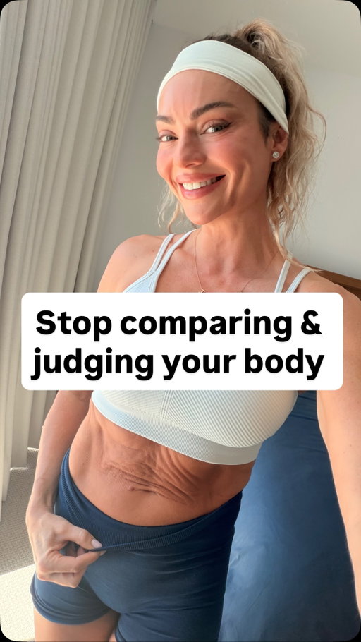 Bodies change throughout the day, week & month. Bloating, softness, fluctuations, hormones… it’s all part of being human. 
The pressure to look perfect all the time is harmful. Let that go.💛

 #bodyimage #womenshealth #realbodies #fitnessmindset #selfacceptance