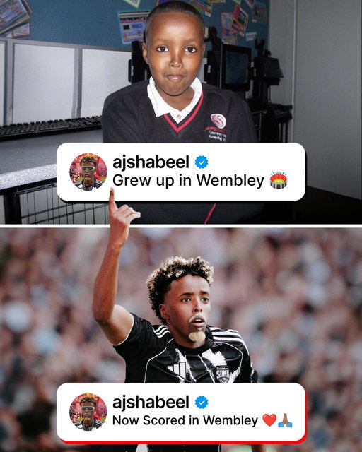 Grew up in Wembley and now Scored in Wembley ❤️