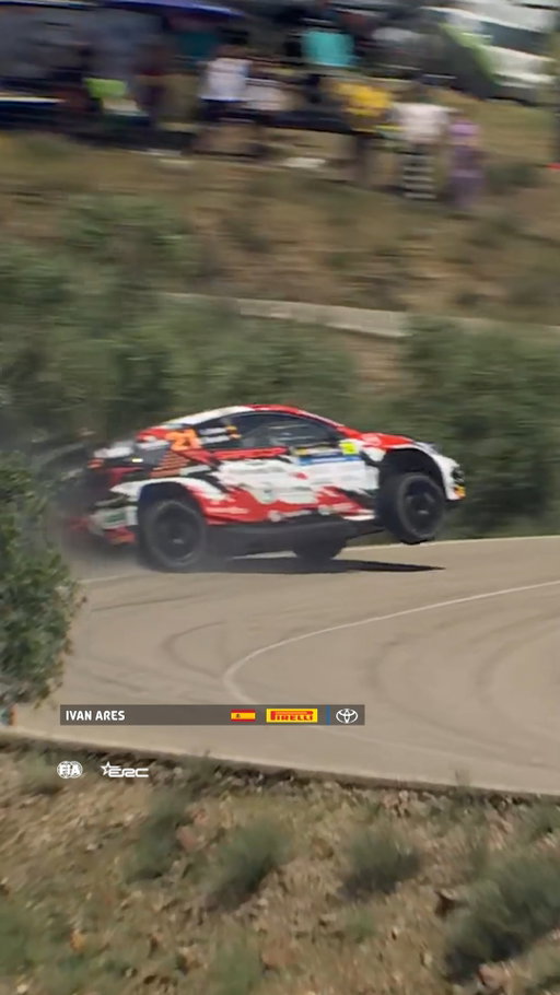 A lucky man! 🤯🫣

#FIAERC | #RallySierraMorena