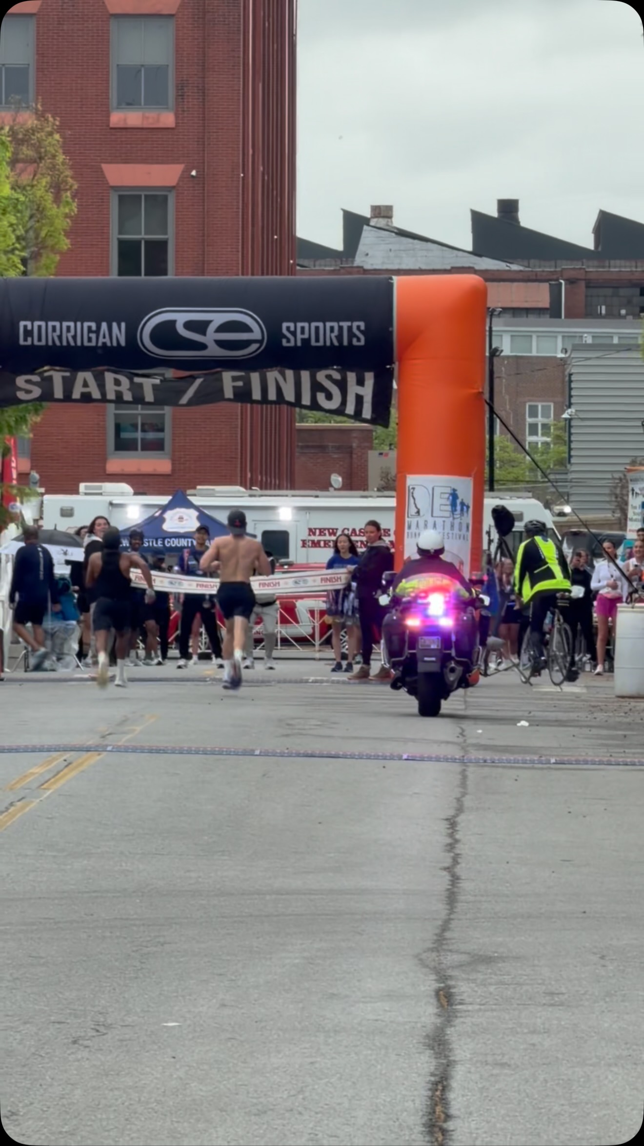 Delaware marathon Shenanigans! Always finish strong people!!! 

#delawaremarathon #marathon #runner #runners