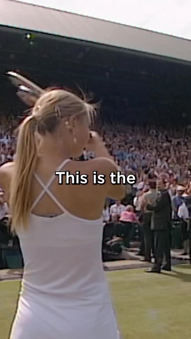 Maria Sharapova’s phone call attempt after winning her first Grand Slam that turned into a sponsorship deal 📞