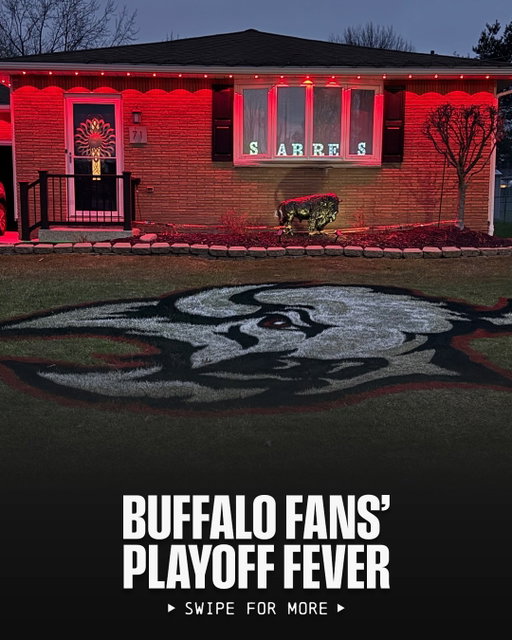 Sabrehood runs deep in Buffalo! 🦬 #StanleyCup

📺: Game 1 between the @nhlbruins and @buffalosabres is TONIGHT at 7:30p ET on @espn, @sportsnet, & @tvasports