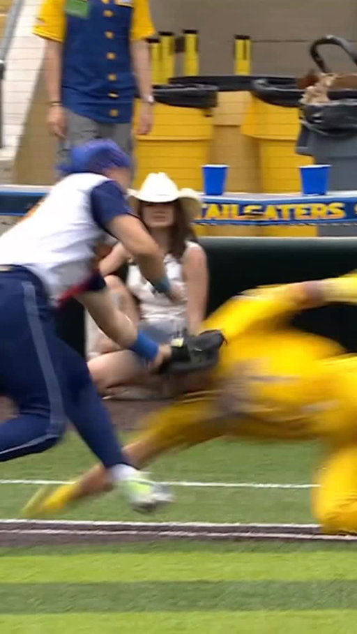 Do you agree with the call 🤔

#bananaball #savannahbananas #baseballhighlights #umpire #sctop10