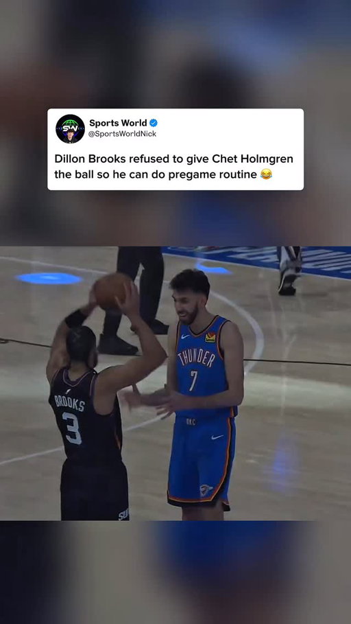Thunder in 4.

#thunder #nba #dillonbrooks #nbaplayoffs #nbamemes