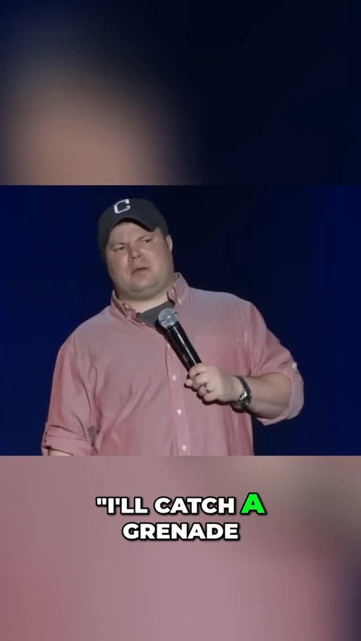 Who would you catch a grenade for?

#johncaparulo #standupcomedy #comedy #ComeInsideMe #CatchAGrenadeForYou