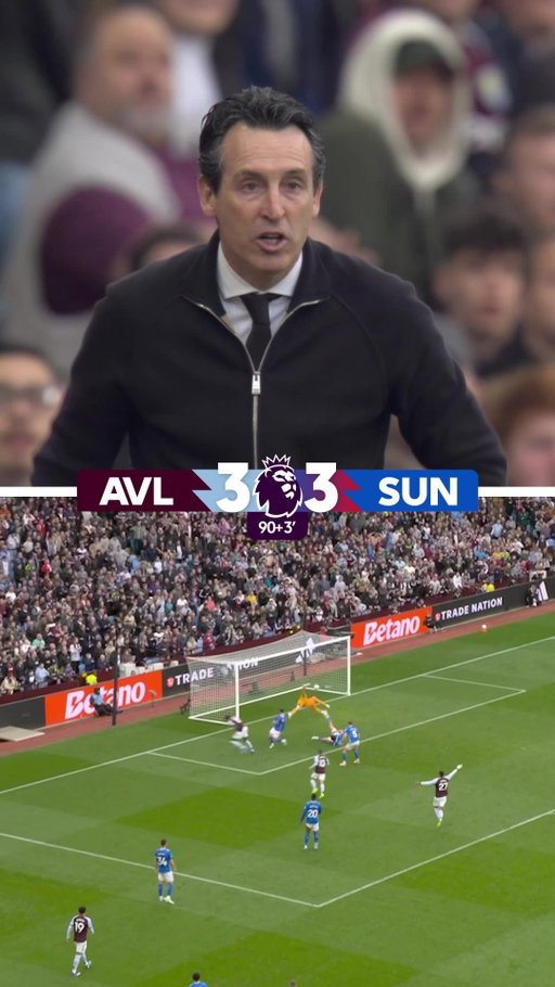 Unai Emery celebrations never disappoint.