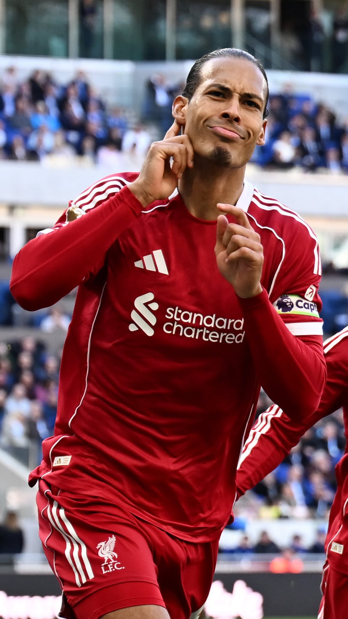 Everton 1-1 Liverpool, 90+10’.

Enter Virgil van Dijk.