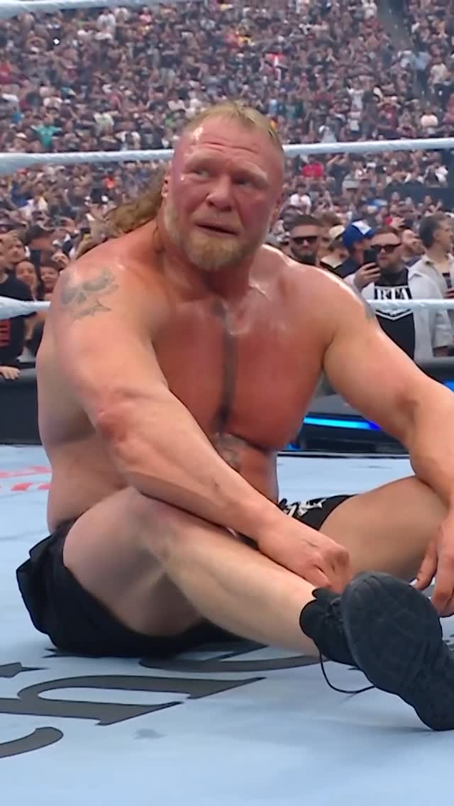 WHAT ARE YOU DOING, BROCK?! 😳 

The FIRST HOUR of #WrestleMania is LIVE RIGHT NOW on ESPN!