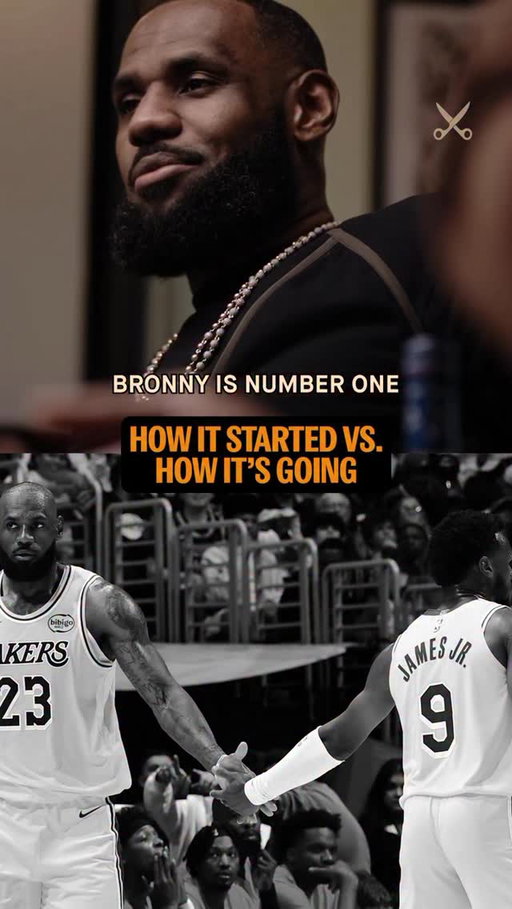 @kingjames manifested that Playoffs moments with @bronny 🥹🤞🏾

Watch the full convo on YouTube!