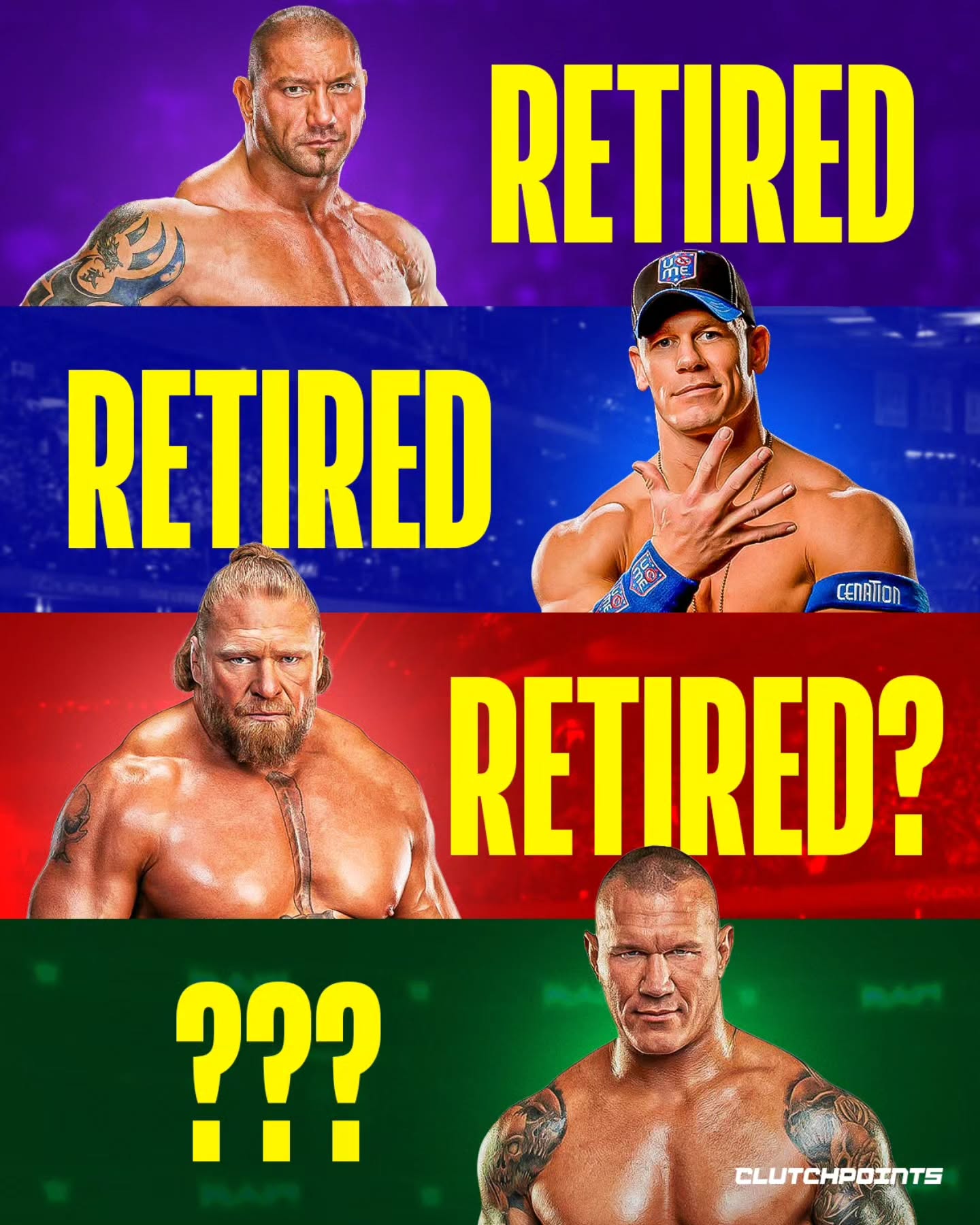 Wrestling fans know: WWE's 2002 developmental class defined AN ENTIRE GENERATION in pro wrestling.

Brock Lesnar.
John Cena.
Dave Bautista.
Randy Orton.

All of them became huge stars, both inside the ring and out.

Bautista and Cena are now plying their trade in Hollywood.
Randy Orton just main-evented WrestleMania Night 1 yesterday.

As for Brock Lesnar?
He just left his boots and gloves in the ring in WrestleMania Night 2.
That is a likely indication that he could be retiring from wrestling.

One of the greatest to ever do it.
NCAA Heavyweight Champion in amateur wrestling.
WWE Heavyweight Champion.
UFC Heavyweight Champion.
The only one to ever accomplish the feat.

If you were to build a combat athlete from the ground up,
You would get Brock Lesnar.

If Brock Lesnar is indeed retiring,
It leaves Randy Orton as the last one standing in his class.
For those who grew up in the early 2000s,
The guys we grew up admiring are riding off into the sunset before our very eyes.

#wrestlemania #wwe #wrestling