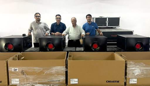 A milestone moment for projection in India! 🎥

@mssworld_india has invested in our Griffyn 4K50‑RGB projectors, becoming the first company in India to adopt our flagship RGB pure laser projection system. The investment strengthens our longstanding partnership and supports MSS World’s work across large‑scale projection mapping, live events, and cultural installations. 

Discover more about the technology and collaboration behind this strategic investment on our website.