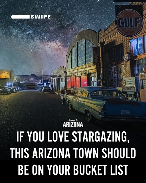 Bisbee, Arizona is a certified International Dark Sky Community 🌌✨

That means some of the clearest night skies in the country, with incredible views of the Milky Way during peak season and stunning stargazing year-round 🌠

Would you make the trip for this view? 👇

Credits: @darksky_intl

#BisbeeAZ #StargazingArizona #VisitArizona #MilkyWayPhotography #DarkSky