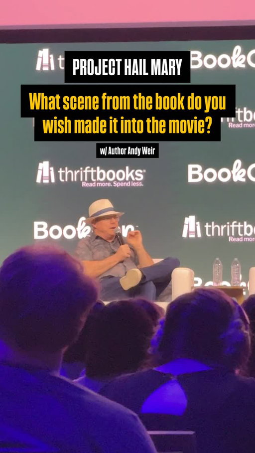 We would totally watch 5 more minutes if Project Hail Mary for that scene #projecthailmary #bookcon