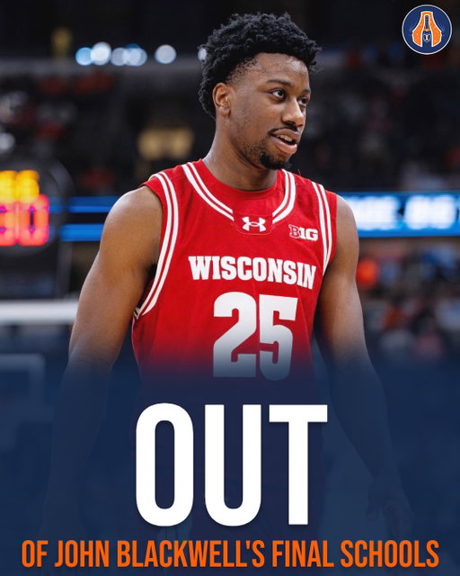 The #illini are OUT of the John Blackwell sweepstakes per @on3 🏀