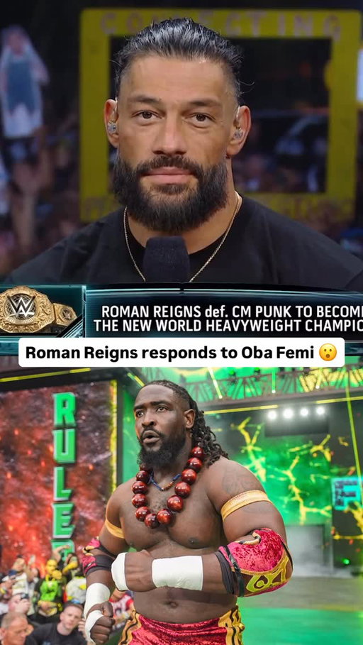 Roman Reigns to Oba Femi: “You did a big thing tonight, but I done that many times.” 😮‍💨 #WrestleMania

#WWEonNetflix #WWE #RomanReigns