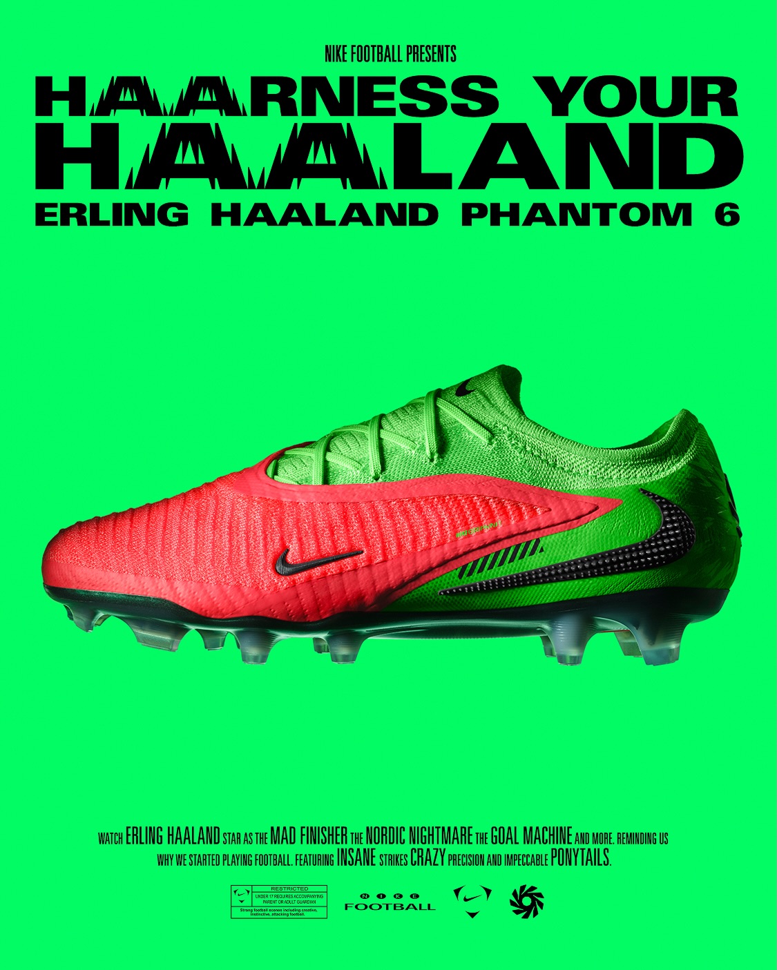 Built for every version of your game. 
Erling Haaland Phantom 6 Low — available now.