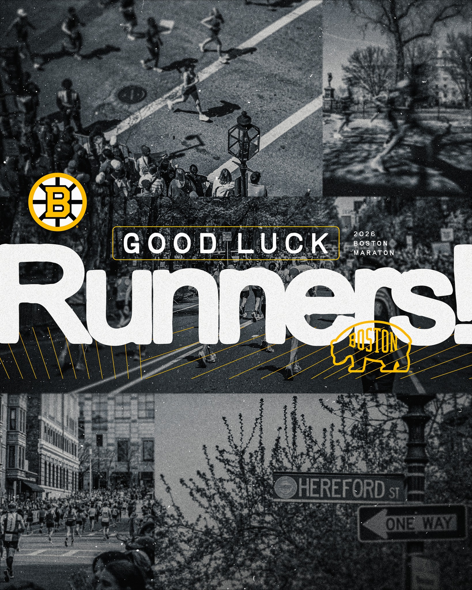 Good luck to everyone running the Boston Marathon today!