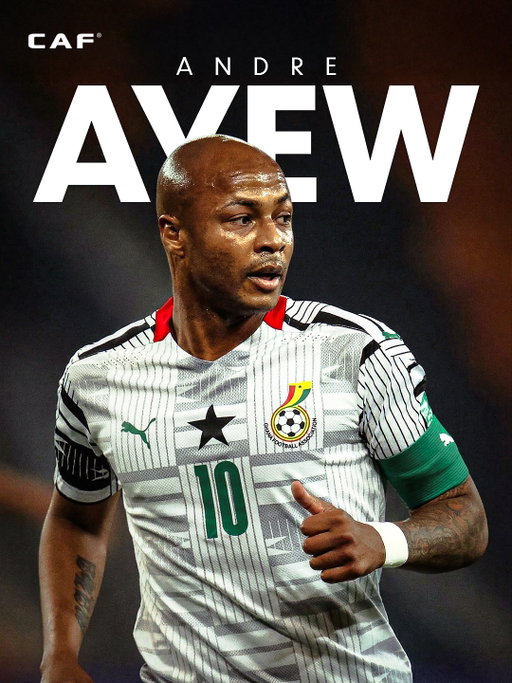 Numbers that speak. A legacy that lasts. André Ayew. 🇬🇭🌟

#TotalEnergiesAFCON