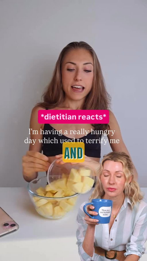 We need to stop fearing our hunger. We often pathologize hunger as something to be feared, when it’s an important signal from our body. And if you’re constantly feeling hungry, it might be a sign your body simply needs energy.