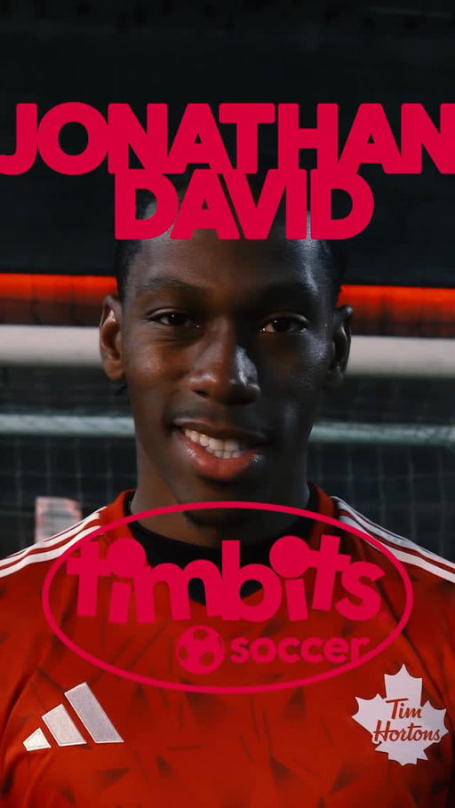 Since 1993, Timbits Soccer has helped thousands of kids across Canada learn new skills, make new friends and, above all, have fun. To bring the beauty (and fun) of the game to life, Tim Hortons is proud to announce an iconic new partnership with Canadian soccer forward, Jonathan David. More exciting moments are about to kick off, and we can’t wait to share them with you ⚽🇨🇦