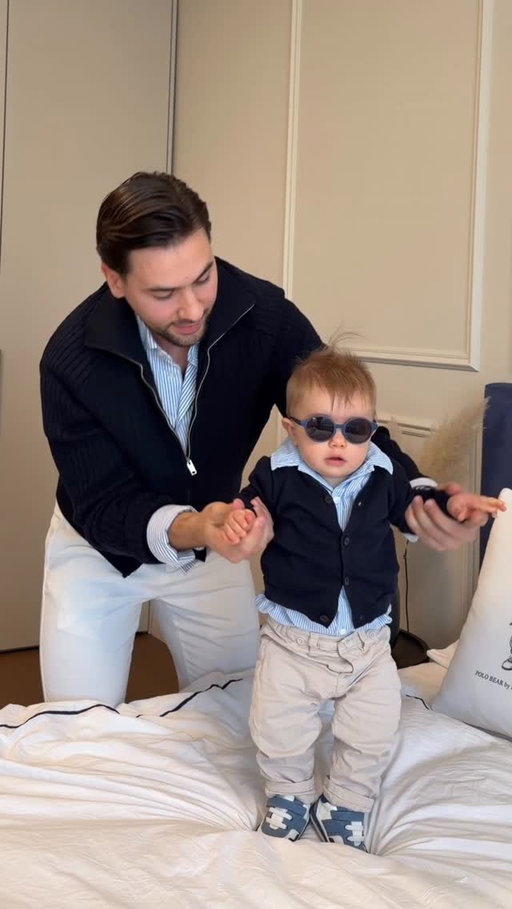 Father and son 😎 Always matching