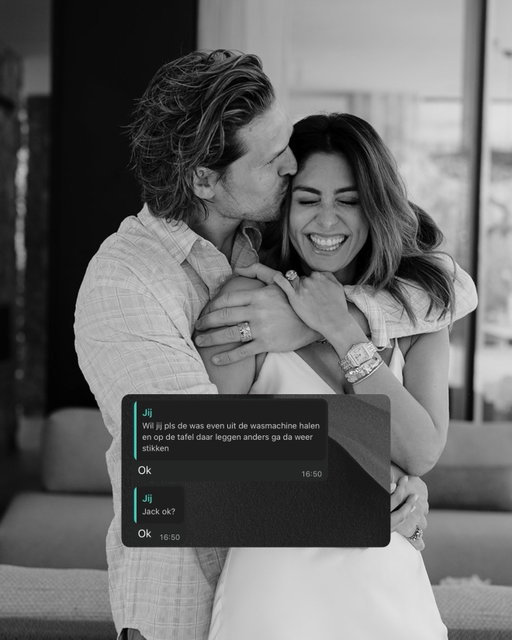 De romantische berichten die we deze paasvakantie naar elkaar gestuurd hebben 🥰 

Dit is ook een reeks voor wie naar de nieuwste @demuttis aflevering geluisterd heeft 😅😎 

#team #love #always #reality