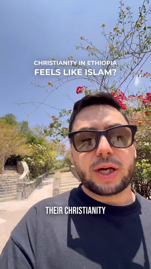 I just want to make a few points here. First, I’m just a Westerner. I am Christian myself, and I have spent a lot of time in Muslim-majority countries. We practice Christianity differently in the West, so when we go to a Muslim-majority country and see devout practitioners, it naturally looks different to us. I don’t want to be disrespectful to the pride and identity of Ethiopian Christians by saying this is more of a Muslim practice because, to them, this is all they know. 

Second, I also know that in Islamic theology, all the prophets have been considered Muslim, which probably reinforces the idea that this has always been the way. So, I also don’t want to cause division by saying that Muslims copy the Ethiopians. I just want to share this from my own perspective—as a traveler—and I respect all faiths. 

#Ethiopia #ethiopian #christian #islam