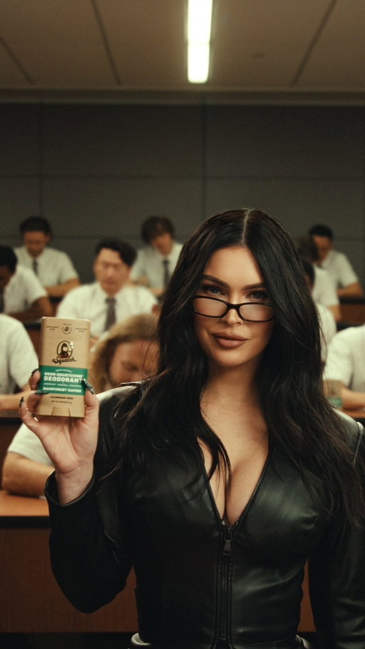 What’s the best way to stand out in Professor Fox’s class?
In a crowd full of old and spicy guys, be the natural option.

Use Dr. Squatch Natural Deodorant.

@meganfox