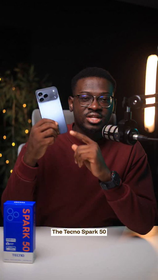 For 1699 cedis the tecno spark 50 from @tecnomobilegh is really worth watching