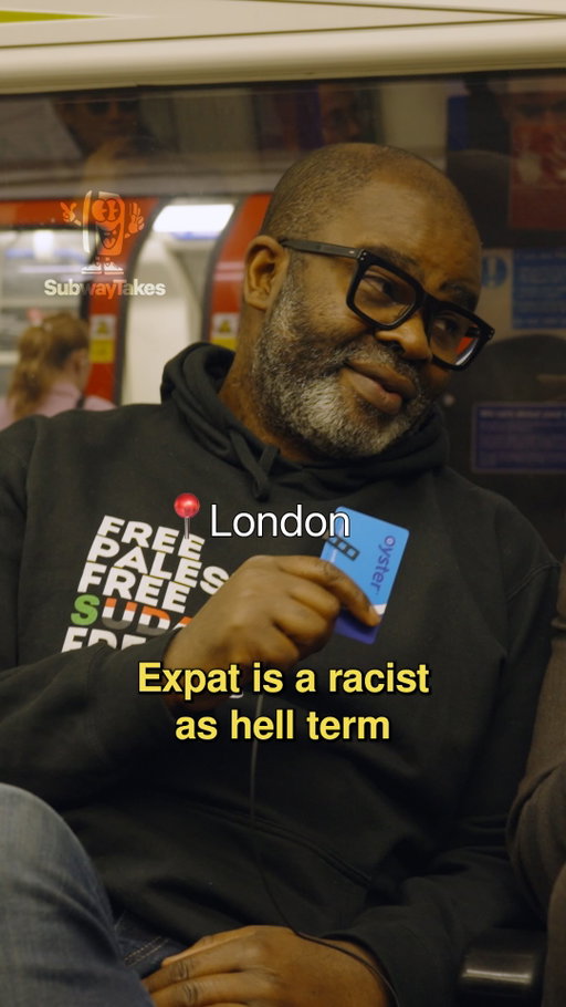 Episode 686: Expat is a racist as hell term!! (📍London) @misanharriman 

Host: @kareem
Created/Produced by Kareem Rahma (@kareem) and Andrew Kuo (@akuoproject)
Creative Producer and Editor: @tylerbat
Associate Producer: @ramy_shafi
Cameras:  @joe__bloom @jamiewolfeld

#podcast #hottakes #subwaytakes #interview #london