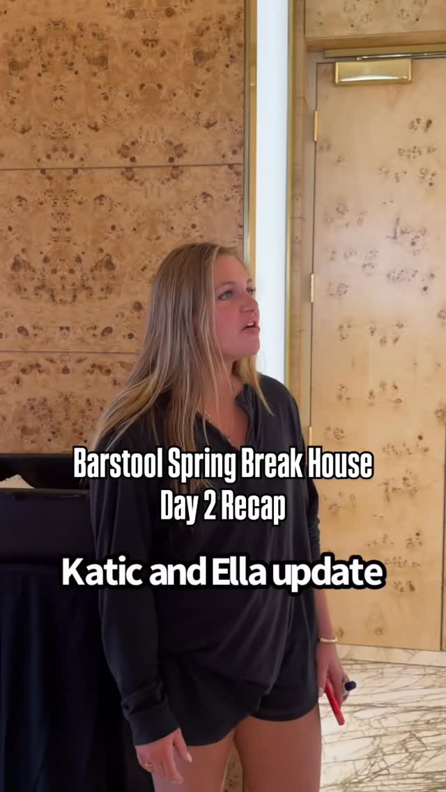 Barstool Spring Break House Day 2 Recap…. people come and people go