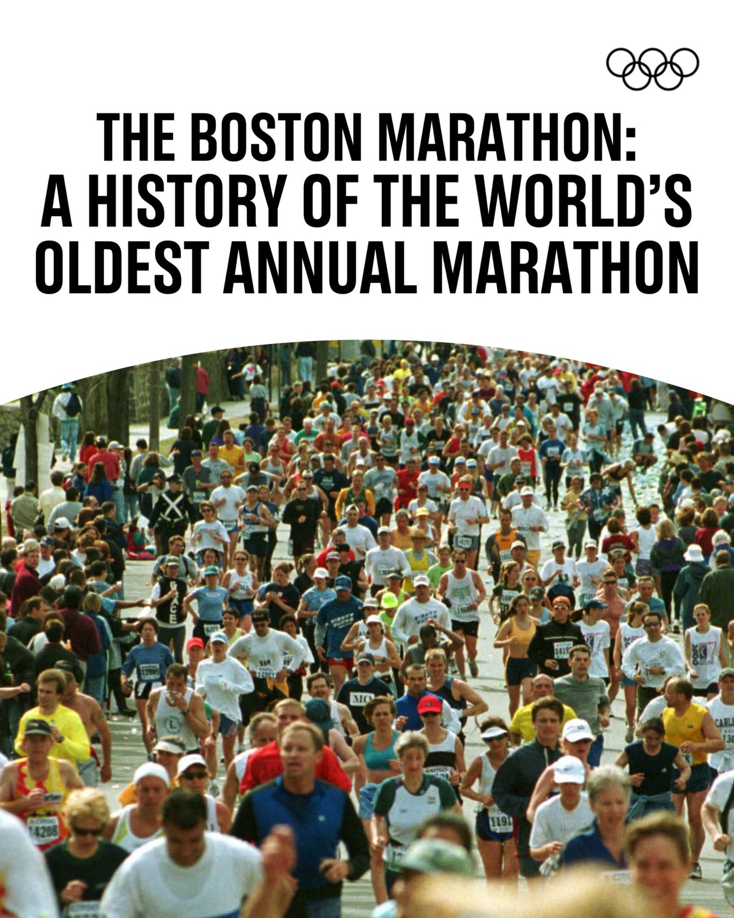 The Boston Marathon is taking place as we speak! 🎽

But do you know how the world's longest-running annual marathon started? Find out here. ➡️

#Olympics @bostonmarathon