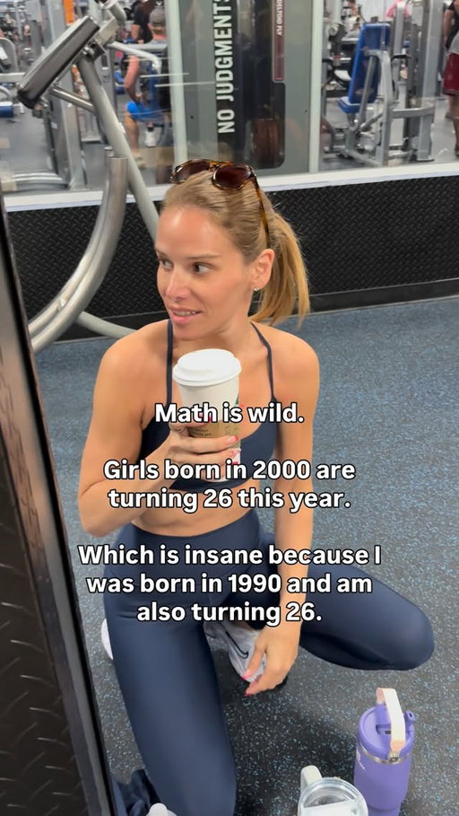 Math is a little suspicious if you ask me… because how are girls born in 2000 turning 26 and I, born in 1990, am also somehow 26??

But honestly… I feel more 26 now than I ever did then just upgraded.

Physically hotter.
Mentally wiser.

Way less willing to entertain nonsense.

Turns out 26 gets better with time 🤍

#MillennialHumor #MathIsntMathing #HotMomEra #AgingLikeFineWine #WomenInTheir30s