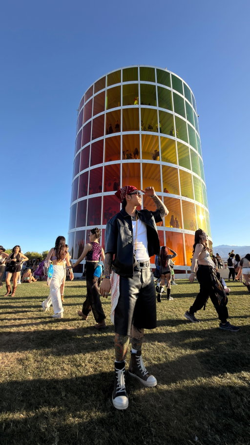 Me + @rivianofficial = Festy Bestys ⚡️ Rolling DEEP all weekend in the R2 #AdventurousForever #CampRivian #ElectricElsewhere #AD @autocamp