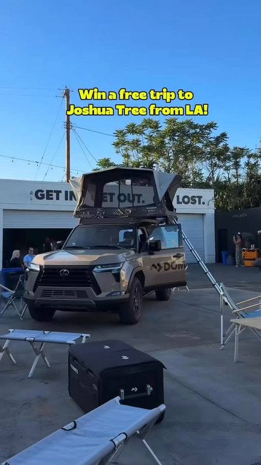 This is your chance to escape the city and win a free Joshua Tree trip 🌵

@dometic is giving free trips from LA to Joshua Tree and everything’s already taken care of 🙌 #ThisWayOut

• Fully equipped car 🚙
• Sleeping setup ⛺️
• ⁠Camp essentials 
• Coolers filled 🧊 
• Food included 🍴

No planning, no packing
just show up and go

Enter now: Link in @dometic bio 

#joshuatree #thingstodoinlosangeles #losangeles #ᴇxᴘʟᴏʀᴇᴘᴀɢᴇ