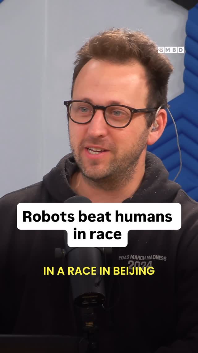 Where are the robots at the Boston Marathon today?