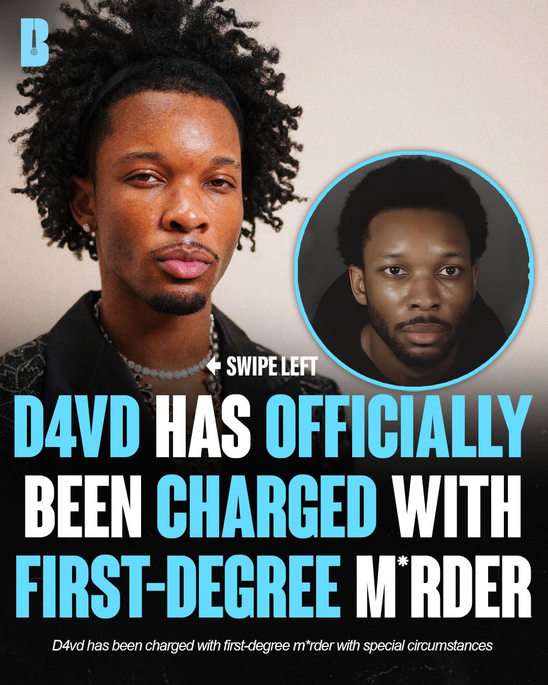 D4vd has been charged with first-degree m*rder with special circumstances in the k*lling of 14-year-old Celeste Rivas Hernandez

Additional charges include lewd acts with a minor under 14 and mutilation of human remains