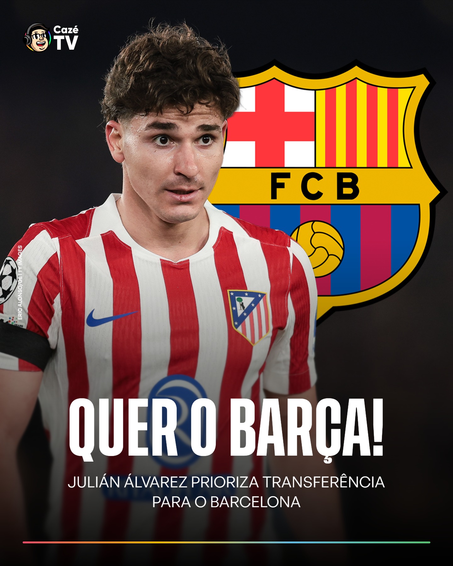 NOVO ATACANTE CHEGANDO NO BARÇA! 👀🇪🇸

Algoz do Barcelona nas quartas de final da Champions League, Julián Álvarez poder ser o novo reforço dos catalães na próxima temporada. O argentino já teria descartado outras proposta de gigantes europeus, como PSG e Arsenal, e tem apenas o Barça como opção de transferência. 

🗞️ @mundodeportivo

#CoberturaCazéTV #Barcelona #MercadoDaBola