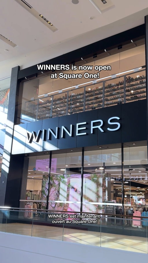 We’re open! 🖤 Our newest store is officially here, and we can’t wait to welcome you

📍@shopsquareone
__

On est ouverts 🖤 Notre toute nouvelle boutique est enfin là, et on a hâte de vous accueillir 

#WINNERSMOMENT #WINNERSFabFinds #WINNERSCanada #TrouvaillesWINNERS